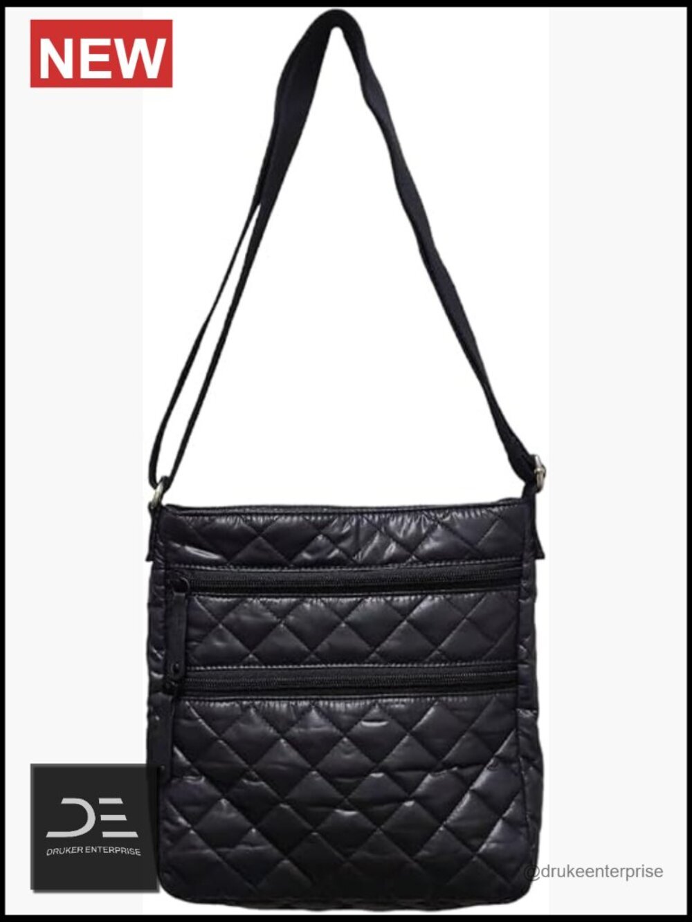 Quilted Crossbody Bag Ultra Light Water Repellent Stain Resistance